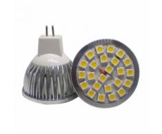 - Lampadina Led MR16 5w 24led smd 5050 12v Faretto Lampada spot