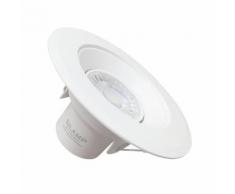 Faretto LED COB 8w orientabile rotondo foro incasso 65-100mm Fi43-8W