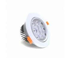- Faretto LED 12W da incasso diametro 138 mm orientabile trasformatore incluso