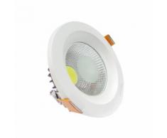 Faretto LED incasso 20W rotondo fari led da incasso cob con molle e driver incluso