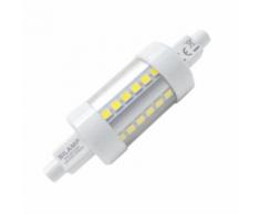 Lampade alogene a led r7s 5W 78mm 36 led Silamp 230v Luce Potente Silamp