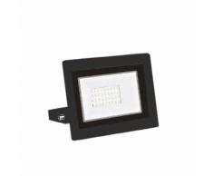 Faro LED 30W Ultra Slim Fari per esterno e interno con Led lampada Nero