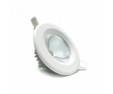 Faretto LED 7W da incasso diametro 99 mm F.I. 70-95 mm trasformatore incluso