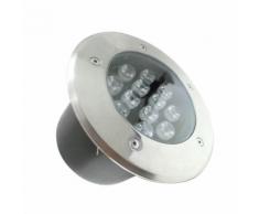 Faretto LED incasso 12W 230v 12x1w calpestabile carrabile F24-12X1W