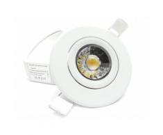 Faretto led incasso 7w Cob controsoffitto Silamp faretto da incasso led