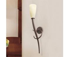 Lam Applique a fiaccola marrone Christian