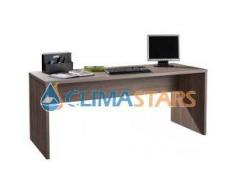 SCRIVANIA DA UFFICIO CM 69X178X74,5H COLORE ROVERE TARTUFO COD.83983