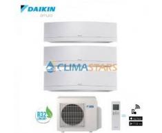 Daikin CLIMATIZZATORE DAIKIN TRIAL SPLIT 9+9+18 INVERTER EMURA WHITE R-32 BLUEVOLUTION 9000+9000+18000 CON 3MXM68M
