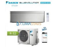 Daikin CLIMATIZZATORE CONDIZIONATORE DAIKIN BLUEVOLUTION INVERTER GAMMA STYLISH SILVER DA 18000 BTU CLASSE A++ GAS R-32 FTXA50AS WI FI