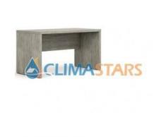 SCRIVANIA DA UFFICIO PRATICO CM 69X140X74H CEMENTO COD.93064