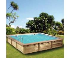 Piscine Italia Piscina In Legno Fuori Terra Rettangolare Gloria 3x3