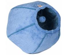 Cuccia Cat Cave Plush: 1 Cuccia Azzurra