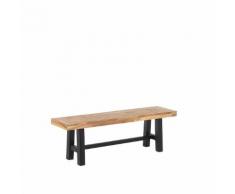 Panchina in legno nero marrone SCANIA