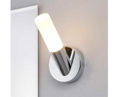 Applique LED Benaja da bagno, a fiaccola