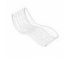 TALENTI lettino sdraio BREEZ (Bianco - Struttura in metallo)