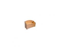 nbrand S01-03 Baule Cassapanca In Legno Pino Con Schienale Dimensioni 102x41x67h Cm - S01-03 Fortis
