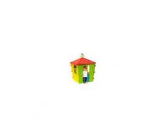 starplay 56-560 Casa Gioco Casetta Per Bambini Da Giardino Esterno Cm 108x108x152 H Colore Giallo / Verde - Country - 56-560