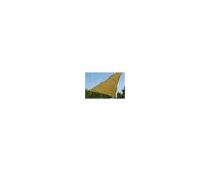 giardini del re Vela Triangolare 5x5x5 Beige Vela Ombreggiante Triangolare 5x5x5 Metri Copertura Telo Tenda Parasole Da Giardino Materiale In Poliestere 160 G/mq Colore Beige