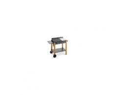 bst 580 Barbecue A Gas Pietra Ollare E Piastra In Ghisa Da Esterno Bbq Da Giardino Con Ruote - 580 Saint Tropez