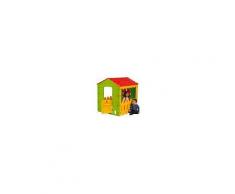 nbrand 69-560 Casetta Da Giardino Per Bambini 118x106x127 Cm Casa Gioco Con Finestre Porte - 69-560
