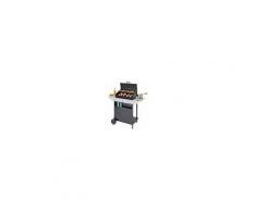 campingaz 3000004834 Barbecue A Gas Pietra Lavica E Griglia In Acciaio Da Esterno Bbq Da Giardino Con Coperchio Ruote E Fornello Laterale - 3000004834 Xpert 200 Ls Plus Rocky