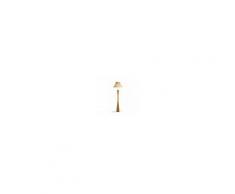 Ideal Lux Piantana id-biva 50 pt1 e27 legno paralume canapa tessuto classica-rustica