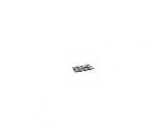 Eme Centrotavola in Acciaio Inox 38x23,5cm Nero