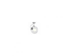 Artemide lampada da soffitto MICONOS (Diffusore cristallo, struttura cromo lucido - Vetro soffiato, acciaio)