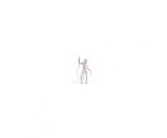 SELETTI lampada da terra MONKEY LAMP a LED (Bianco - Resina)