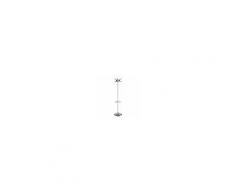 KARTELL appendiabiti da terra HANGER (Cobalto - Acciaio spazzolato e policarbonato)