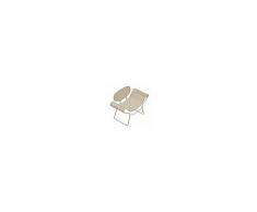 TALENTI poltrona SWELL (Tortora - Struttura in metallo)