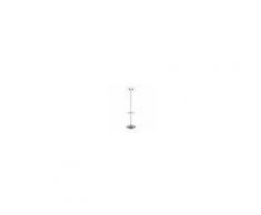 KARTELL appendiabiti da terra HANGER (Cristallo - Acciaio spazzolato e policarbonato)