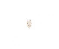 FATBOY set da 9 lampade a sospensione SPHEREMAKER (Arancio chiaro - Policarbonato e metallo)