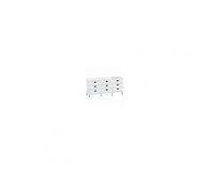 MAGIS cassettiera PLUS UNIT a 9 cassetti su 3 colonne (Bianco con ruote - ABS lucido)
