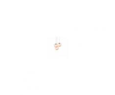 FATBOY set da 3 lampade a sospensione SPHEREMAKER (Arancio scuro - Policarbonato e metallo)