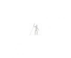 SELETTI lampada da terra MONKEY LAMP OUTDOOR a LED (Bianco - Resina)