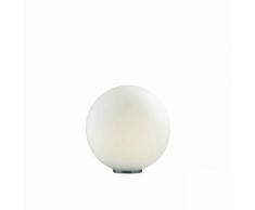 Lampada Da Tavolo/terra 60w E27 Ideal Lux Bianco...