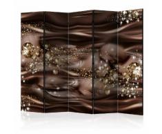 Paravento 5 Pannelli - Chocolate River Ii 225x172cm Erroi...