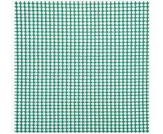 Rete Quadra Da Giardino 5mm In Plastica 1x30m Rama Mirror Verde...