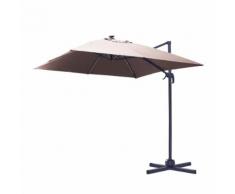 Ombrellone Da Giardino Decentrato 3x3m In Alluminio Con Led Adami ...