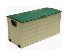 Cassapanca Baule Rettangolare 114x51x56 Cm In Resina Bauer Beige E...