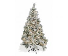 Albero Di Natale Luminoso Innevato 774 Rami 350 Led Bianco Caldo Ø...