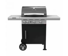 Barbecue A Gas 3 Bruciatori Con Fornello Laterale Sochef Mistergus...