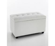 Cassapanca In Eco Pelle Tomasucci Nice White 80...