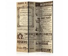 Paravento 3 Pannelli - Vintage Magazines 135x172cm Erroi...
