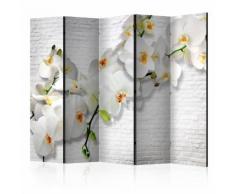 Paravento 5 Pannelli - The Urban Orchid Ii 225x172cm Erroi...