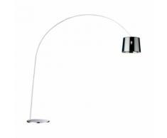 Lampada Da Terra 40w E14 Ideal Lux Cromo...