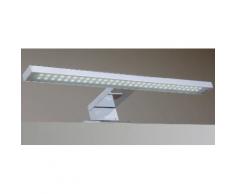 Lampada A Led Da Bagno 8w In Metallo 30x10x8cm Tft Lamps Cromata...