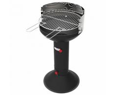 Barbecue A Carbone Carbonella Rotondo 43x89 Cm Ferraboli Roma...