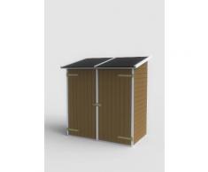 Casetta Box Capanno In Legno Di Abete Per Attrezzi Lerici Colore N...